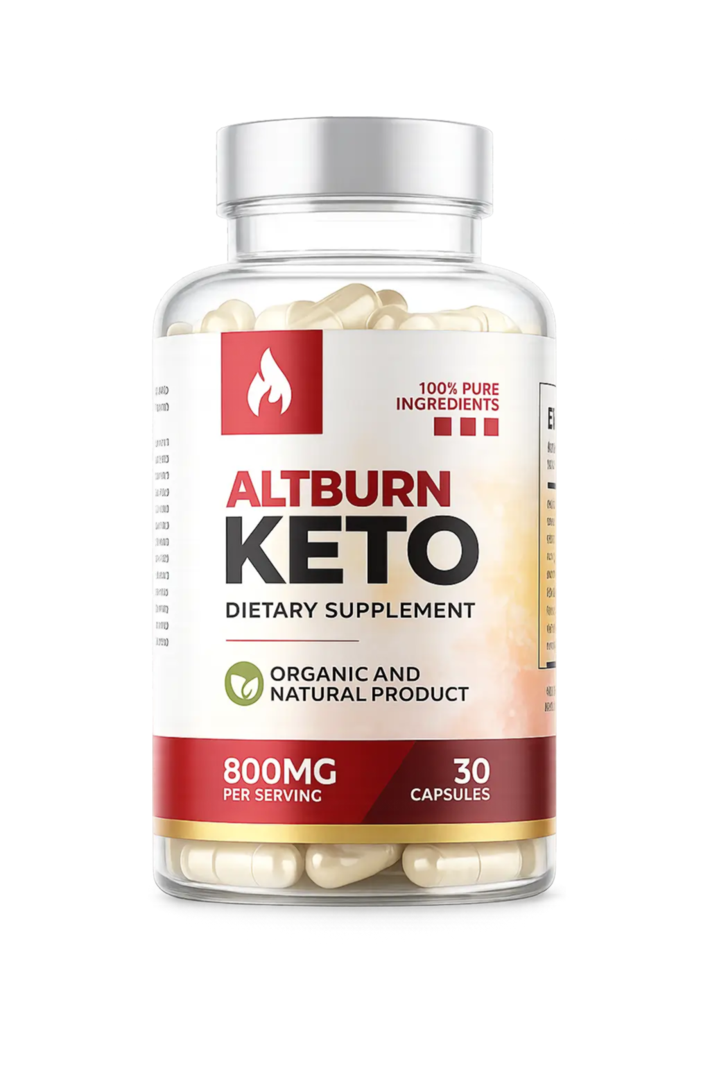 AltBurn KETO Capsules bottle — official New Zealand